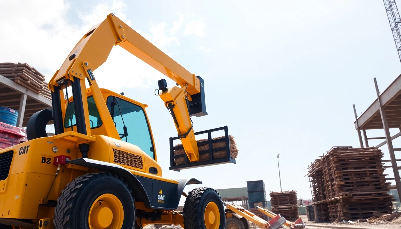 Easy and reliable telehandler rental for construction and industrial projects with modern equipment and skilled operators.