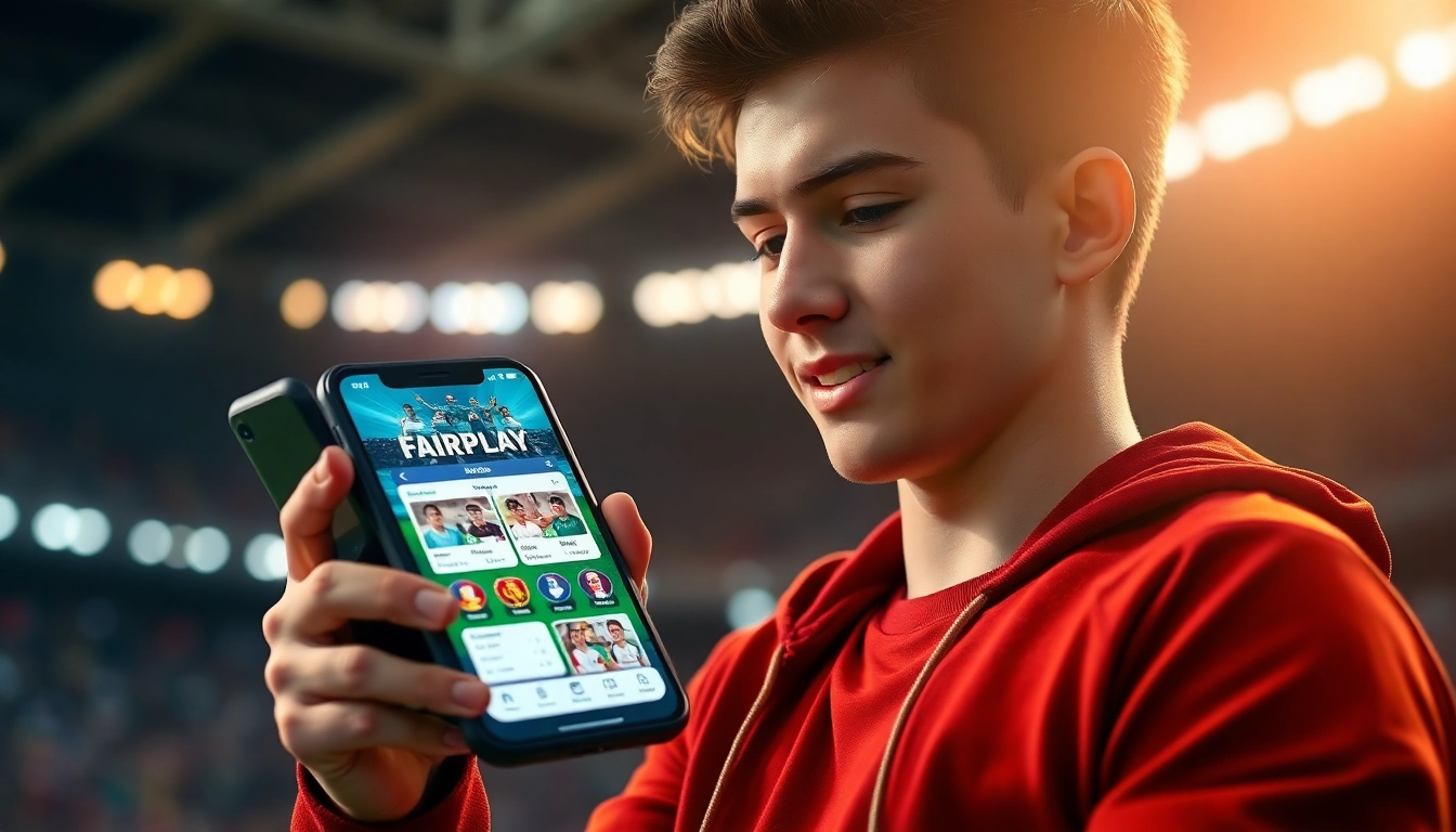 Access the fairplay app for seamless online betting and casino games on your mobile device, with real-time updates and quick transactions.