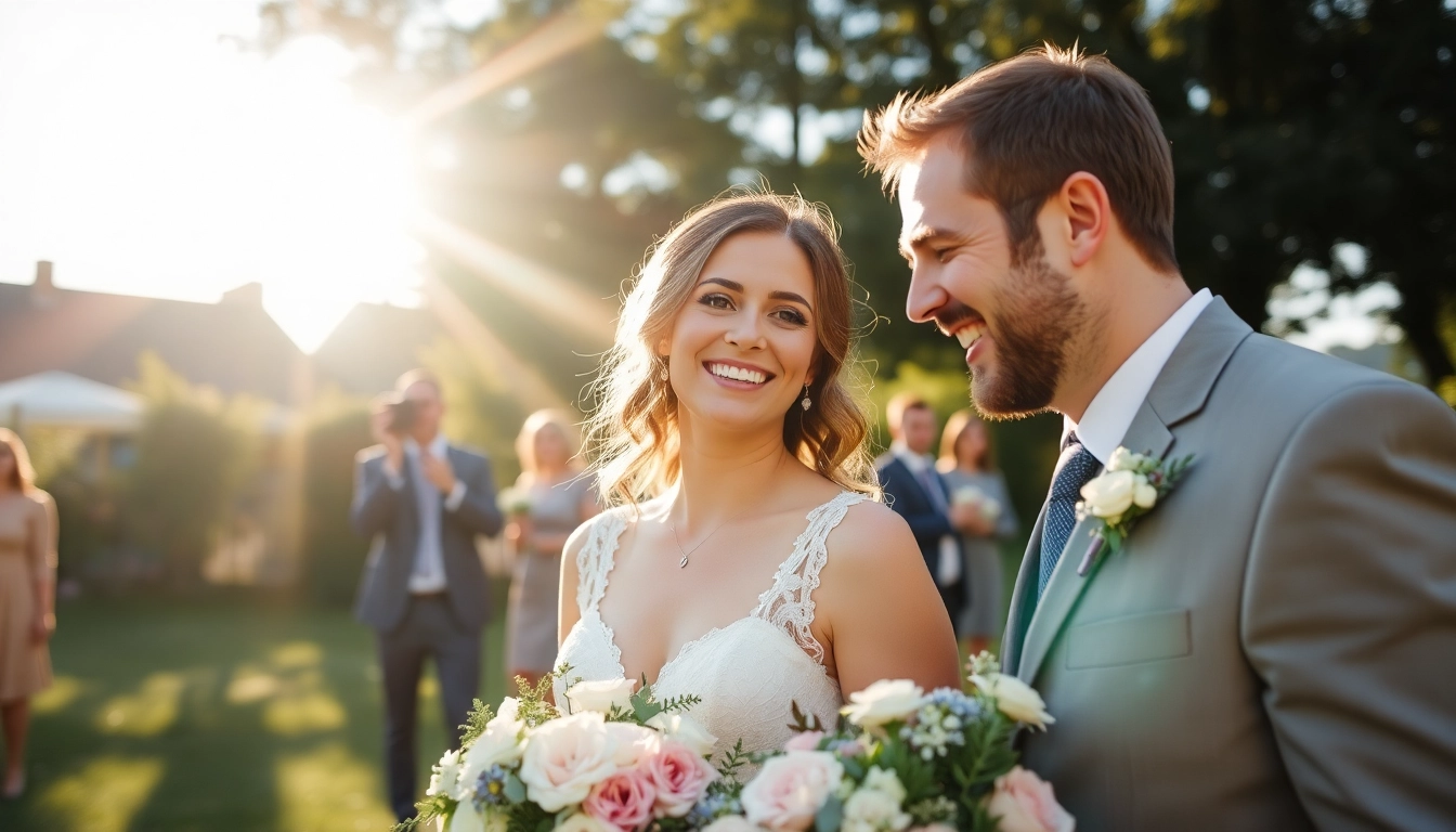 Blog photographe mariage liege showcasing a candid outdoor wedding moment in Liège with a professional photographer capturing genuine emotions and beautiful scenery for authentic memories