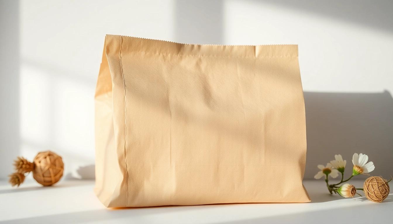 High-quality torba papierowa being packed in eco-friendly packaging for retail sales