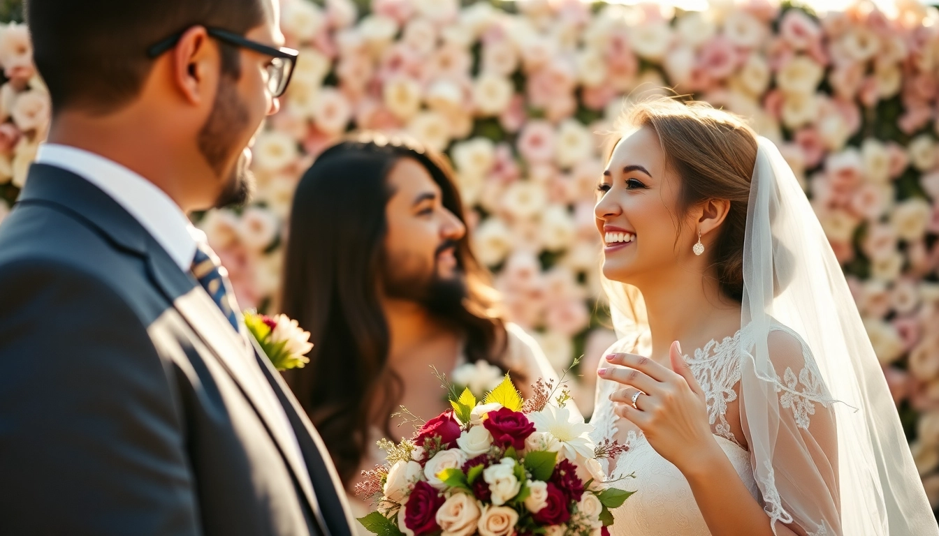 Professional photographer capturing authentic eskuvo fotozas moments at a scenic outdoor